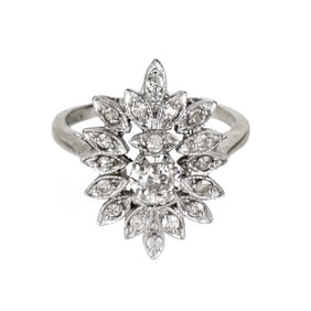 Diamond and 14K Ring