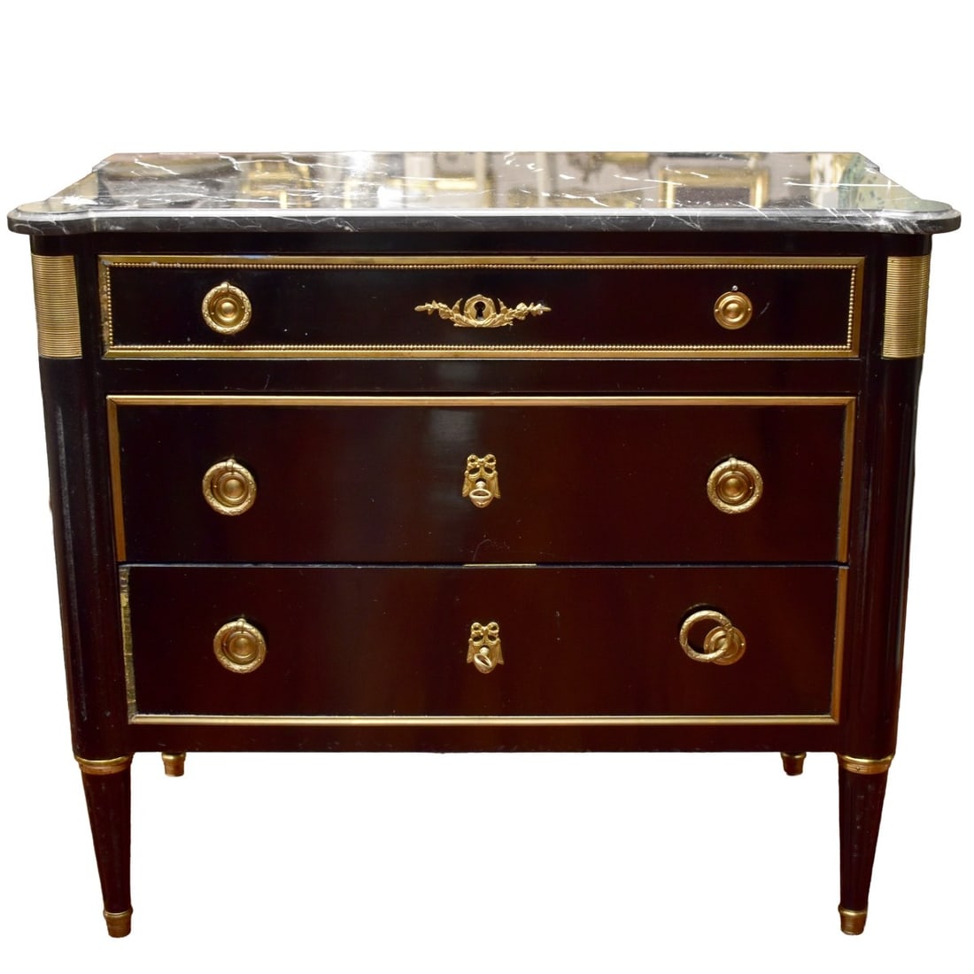 Vintage French Empire Style Chest (1 of 7)