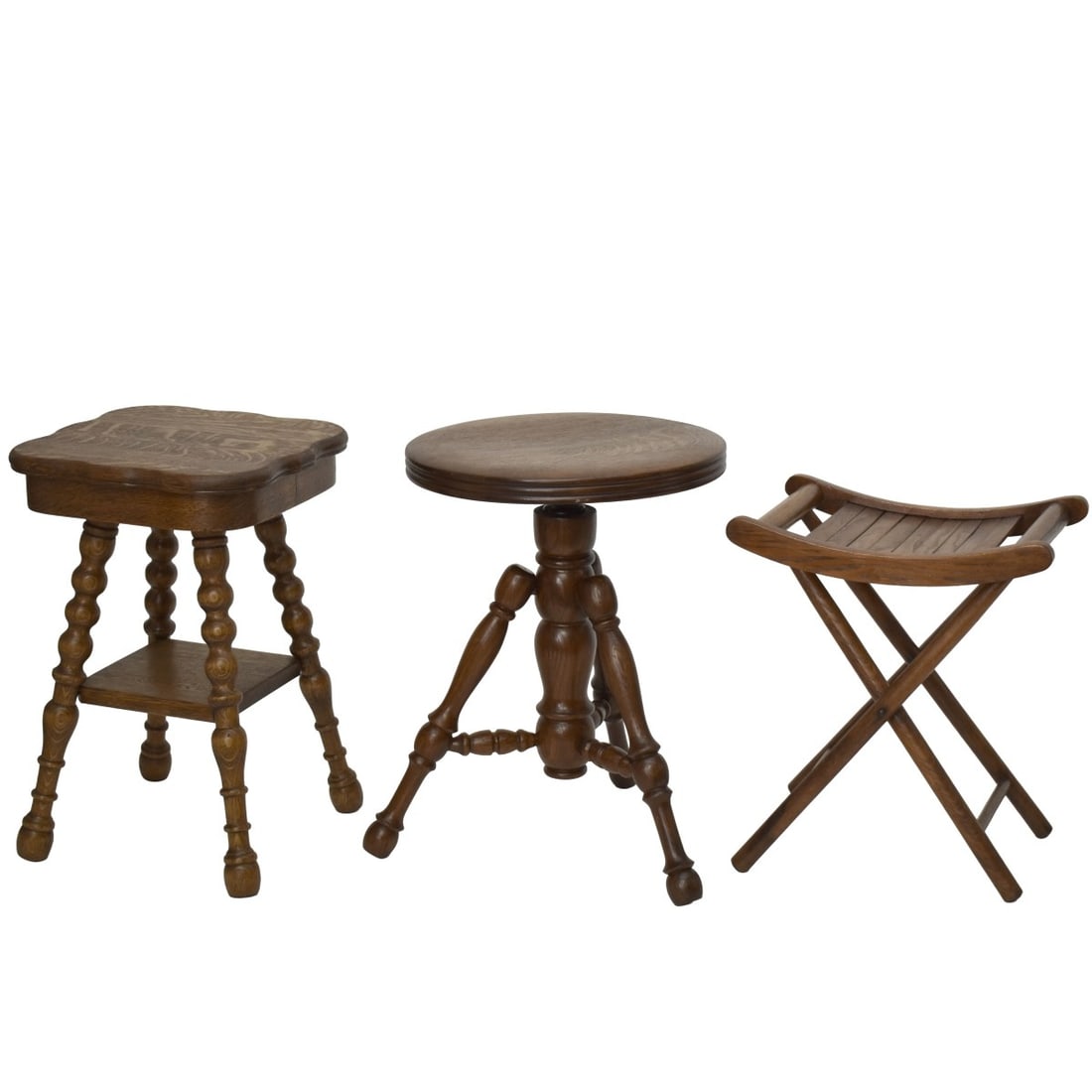 Collection of Vintage American Oak Pieces (1 of 8)