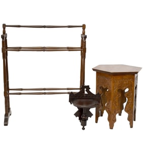 Vintage Wood Accessory Pieces