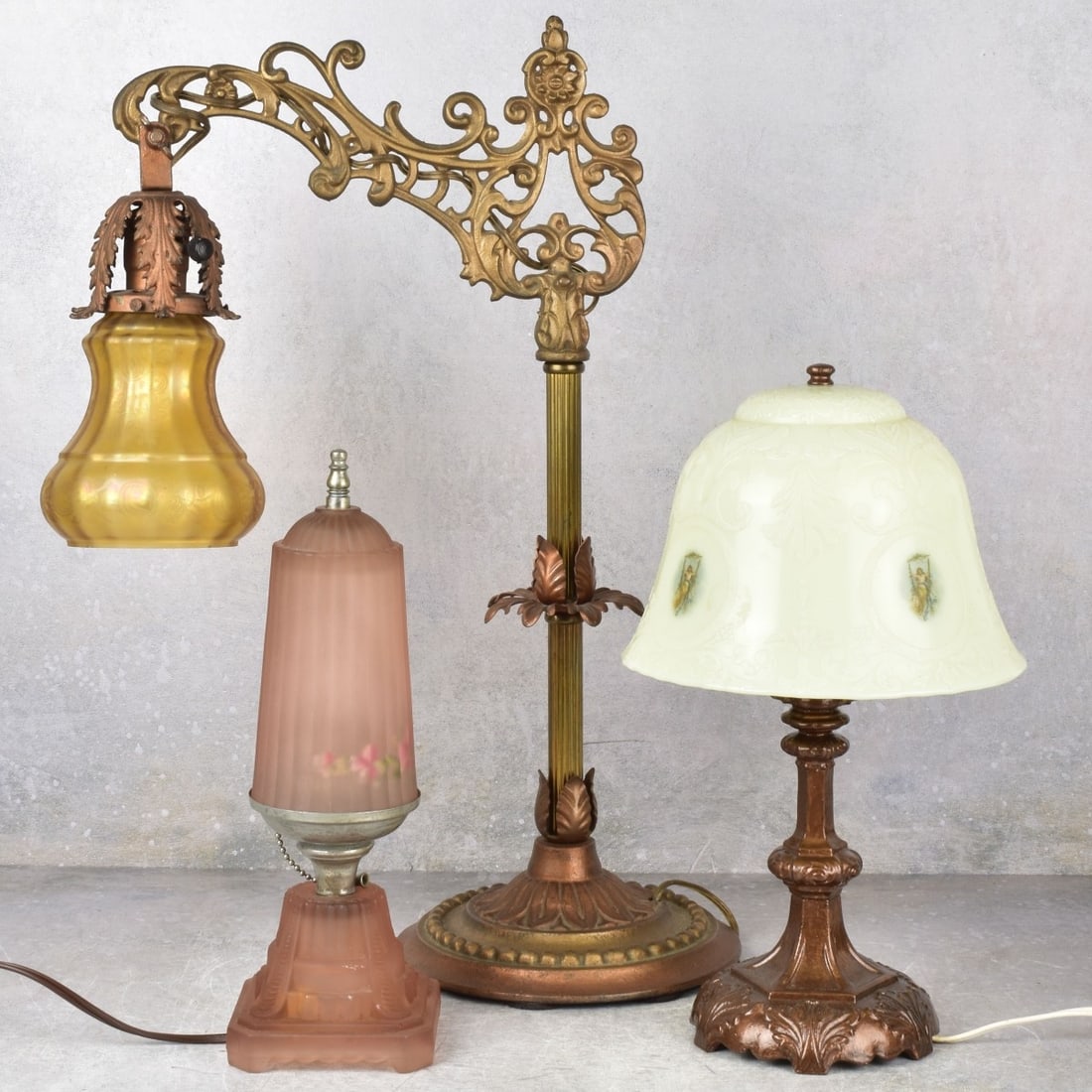 Vintage Boudoir Table Lamps (1 of 9)
