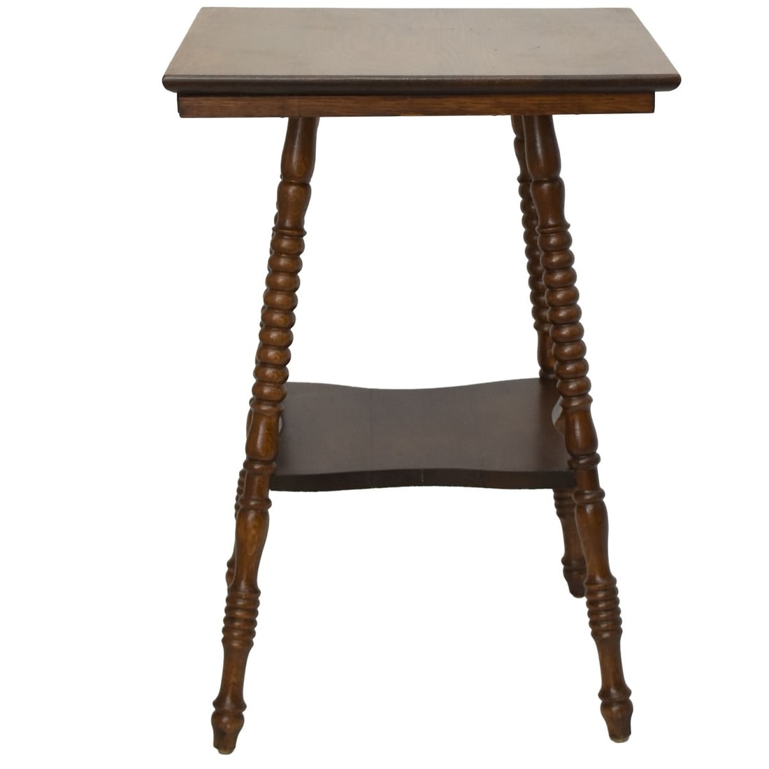 Antique American Oak Side Table (1 of 7)