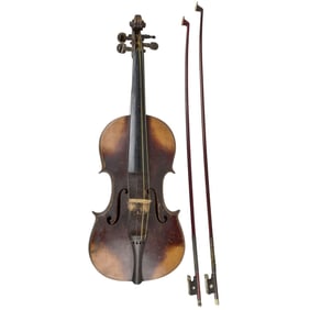 Antique German Violin with Case