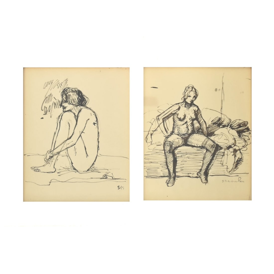 Théophile Steinlen, Swiss-French (1859-1923) (1 of 8)