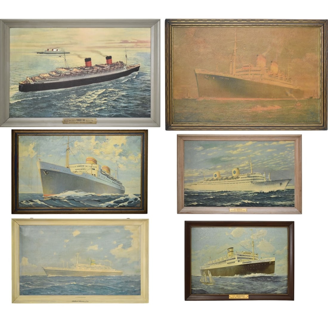 Vintage Ocean Liner Travel Posters (1 of 9)