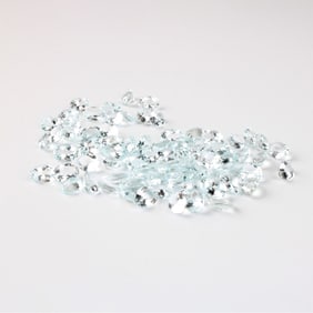 50.6CT TW Aquamarines