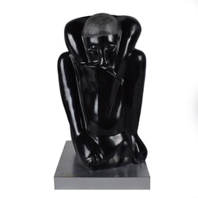 Sandy Frank, American (20th-21C.) Stone Sculpture
