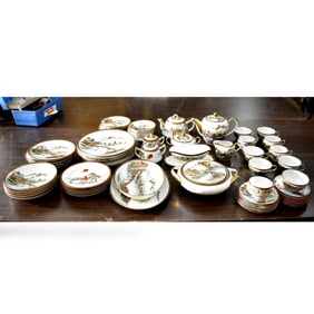 Japanese Satsuma Dinner Service