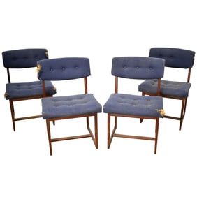 Mid-century-modern Hardwood Danish Style Chairs