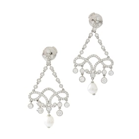 Tiffany & Co Diamond Earrings