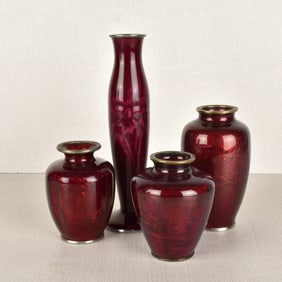 Japanese Akasuke Vases