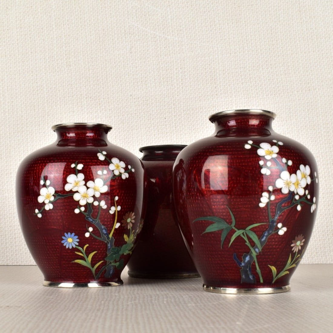 Japanese Akasuke Vases (1 of 3)