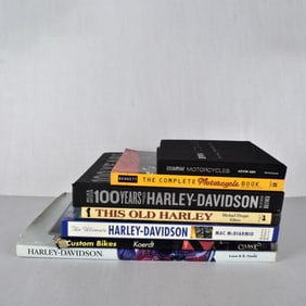 Collection of Motorcycle Books