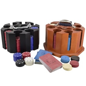 Vintage Poker Chip Sets