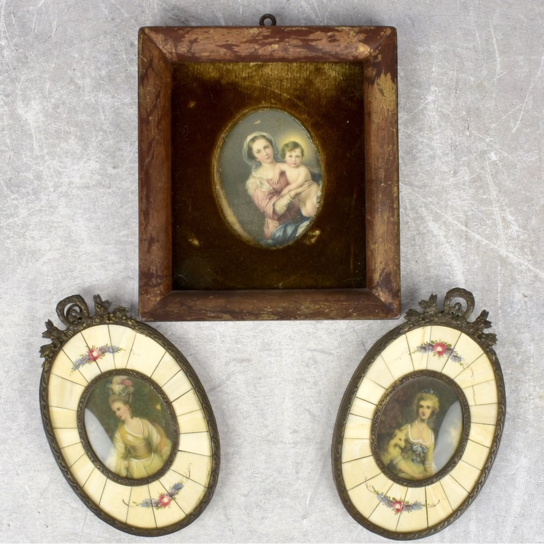 Miniature Portrait Paintings (1 of 9)