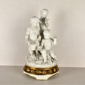 Allegorical Bisque Group