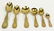 142 Piece Tiffany and Company Gold Sterling Silver Verm - 4
