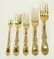142 Piece Tiffany and Company Gold Sterling Silver Verm - 9