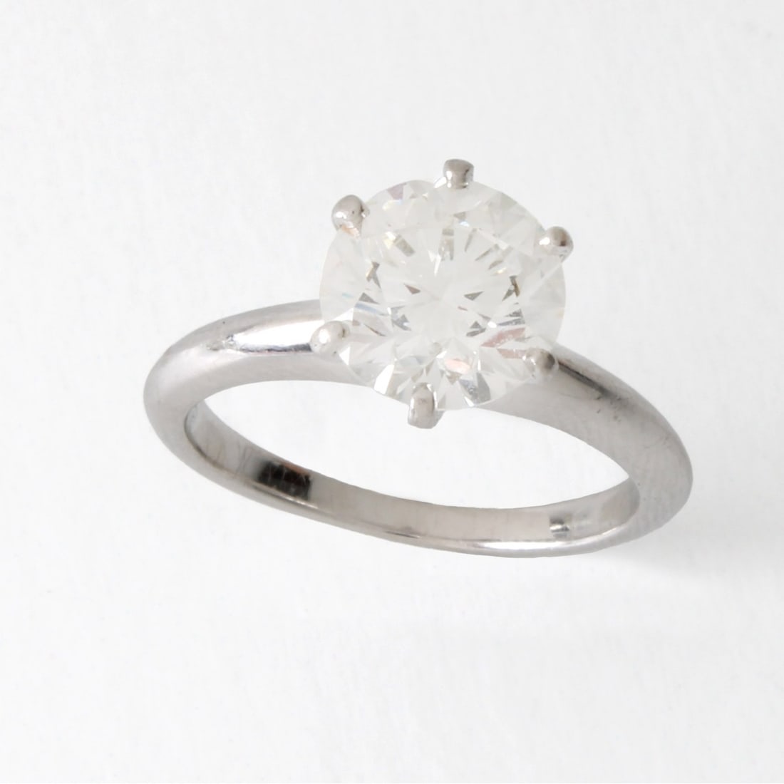 Tiffany & Co Diamond and Platinum Ring