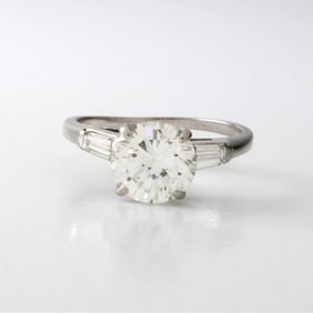 Diamond and 18K Ring