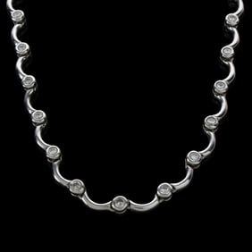 Diamond and 14K Necklace