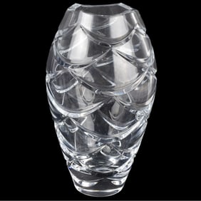 Faberge "Pinecone" Crystal Vase