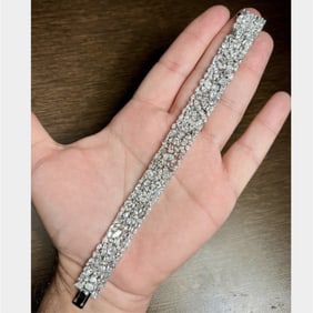 Diamond and Platinum Bracelet