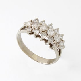 Diamond and 14K Ring / Band