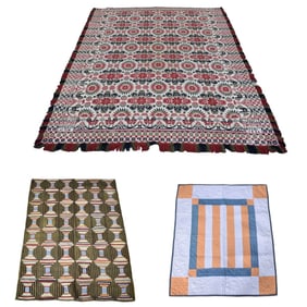 American Folk Art Quilts/Coverlets