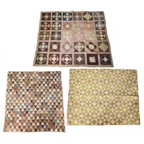 Antique American Folk Art Quilts