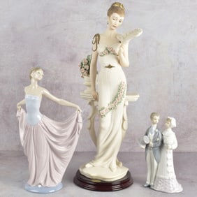 Lladro and Giuseppe Armani Sculptures