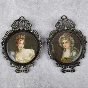 Fine Hand Painted French Miniatures