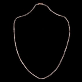 Diamond and 14K Necklace