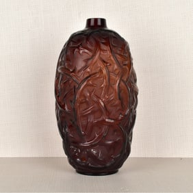 Rene Lalique "Ronces" Vase