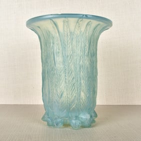 Rene Lalique "Eucalyptus" Vase