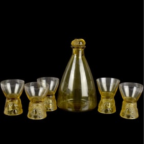 Rene Lalique "Marienthais" Bar Service