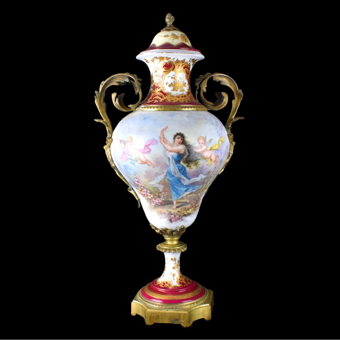 Large Limoges Sevres Urn (1 of 6)