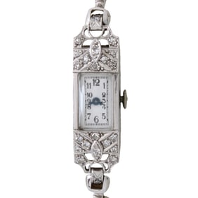 Diamond and 18K Watch