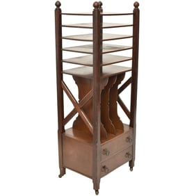 19th Century Sheet Music Shelf