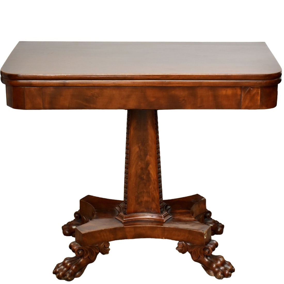 American Federal Mahogany Game Table (1 of 7)