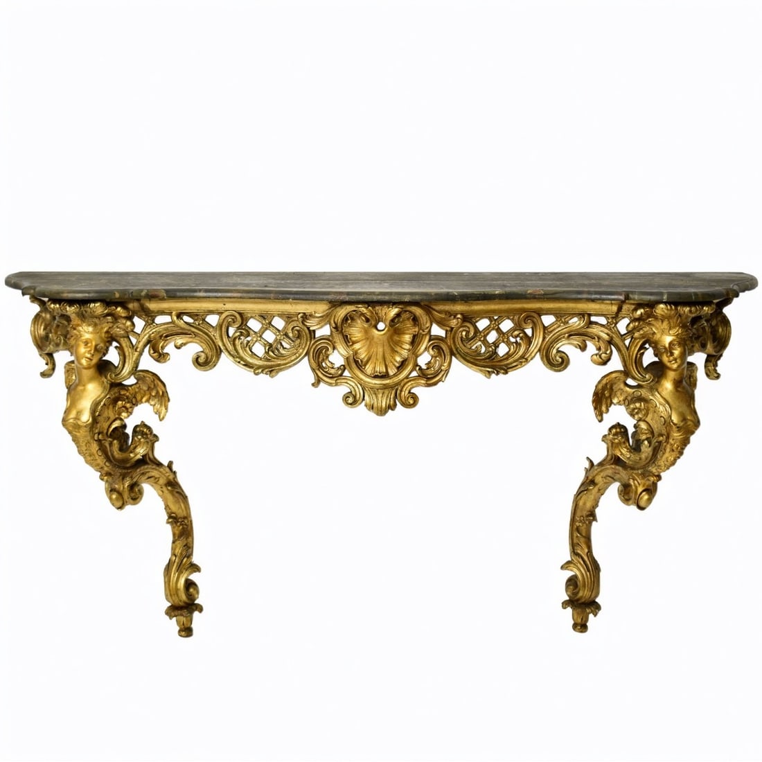 Late 19th Century Gilt Wood Console (1 of 8)