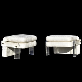 Vladimir Kagan Lucite Chairs