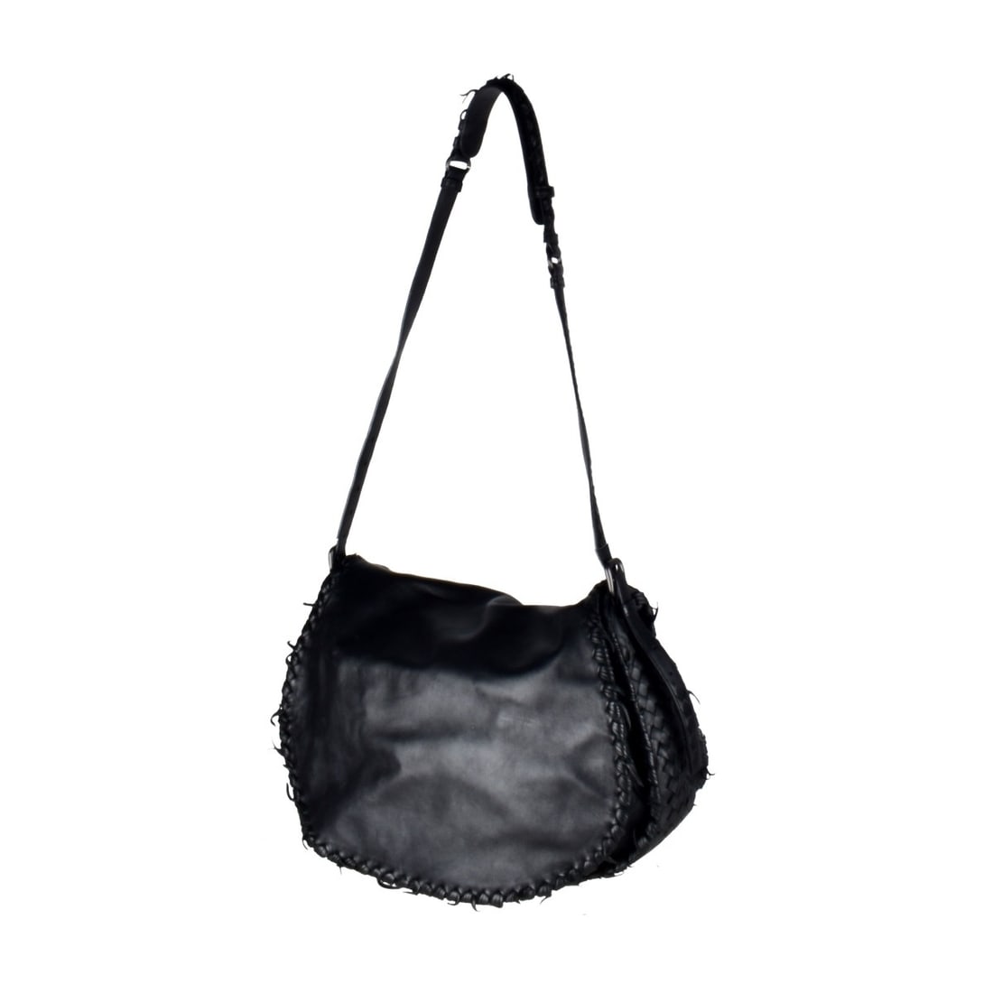 Bottega Veneta Intrecciato Fringe Handbag (1 of 5)