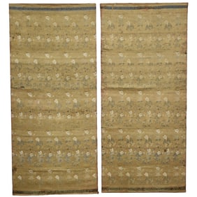 Woven Chinese Silk Panels