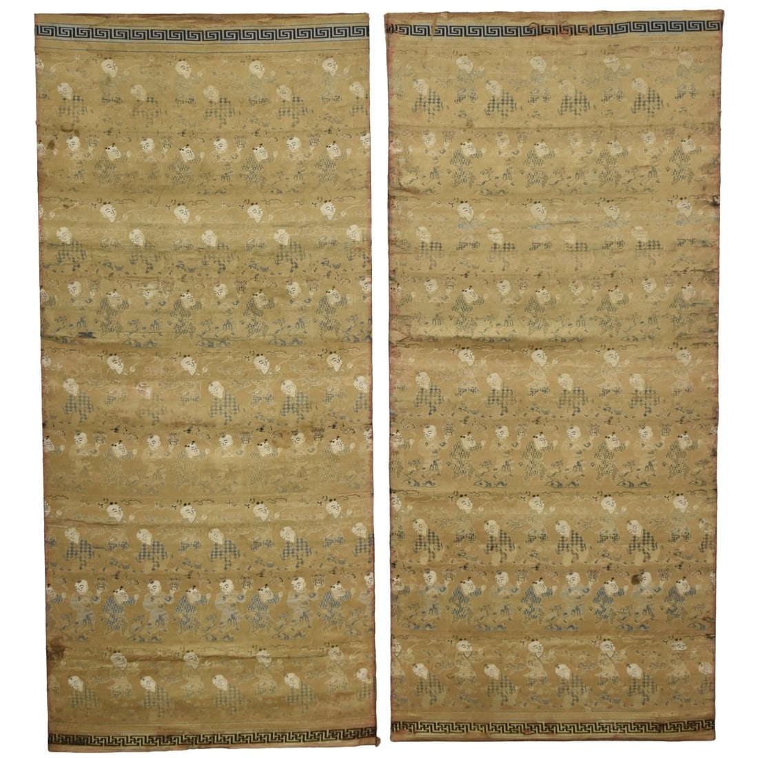 Woven Chinese Silk Panels (1 of 9)
