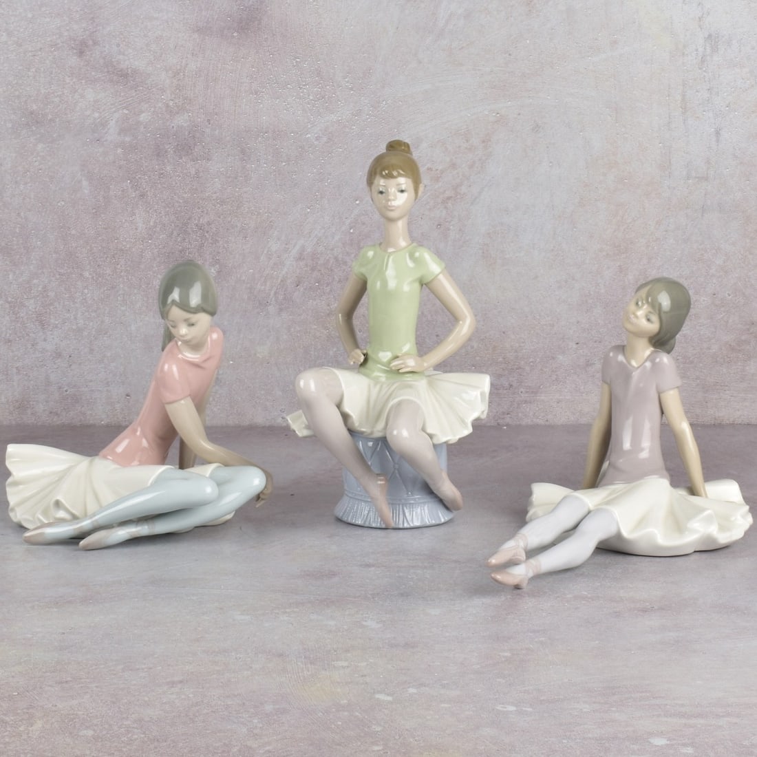 Lladro Spain Gloss Porcelain Sculptures (1 of 9)