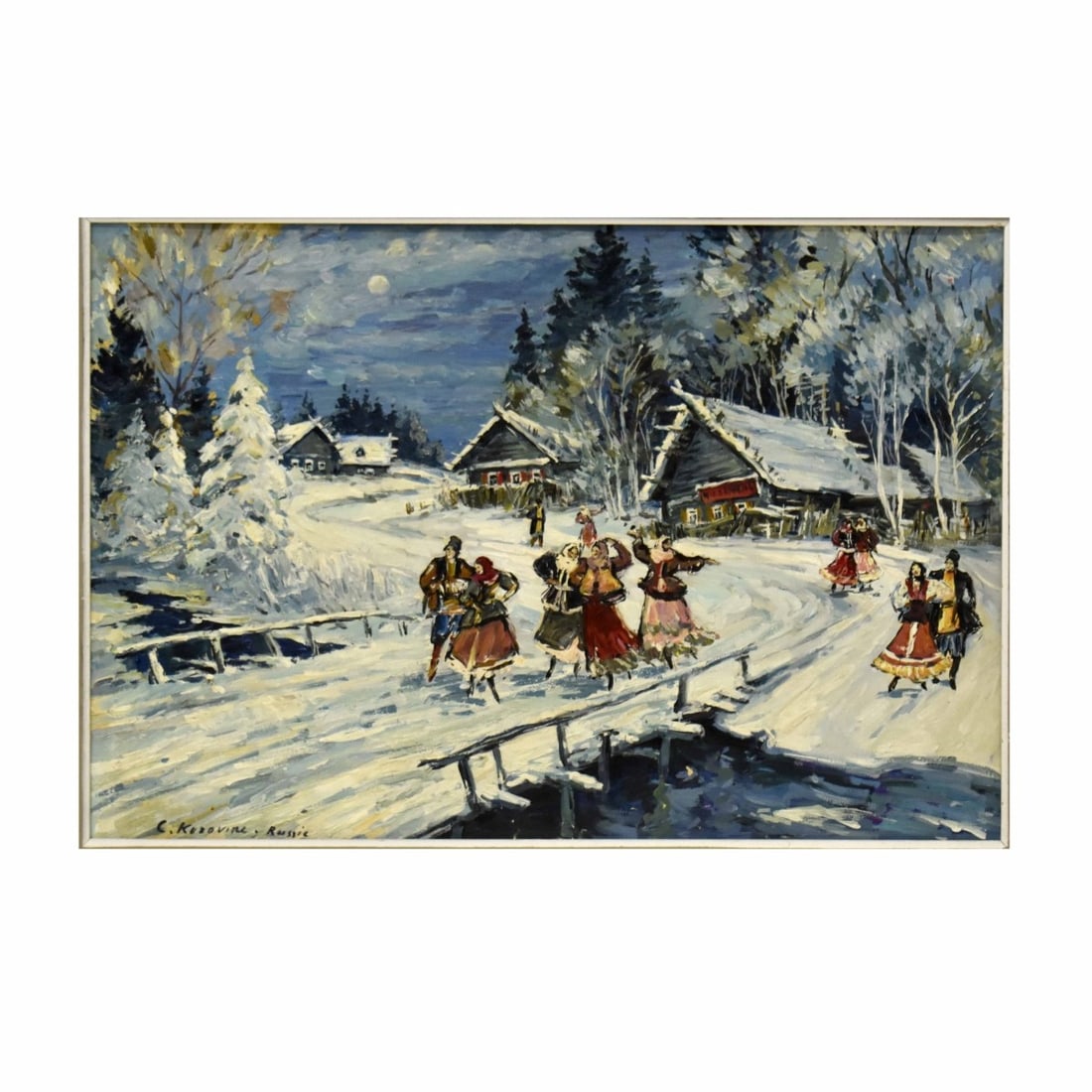 Constantin Korovine, Russian (1861-1939) Oil (1 of 6)