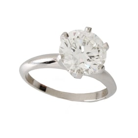 Tiffany & Co Diamond and Platinum Ring