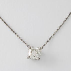 Tiffany & Co Diamond and Platinum Necklace