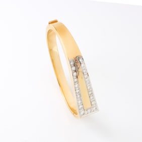 Diamond and 18K Bracelet